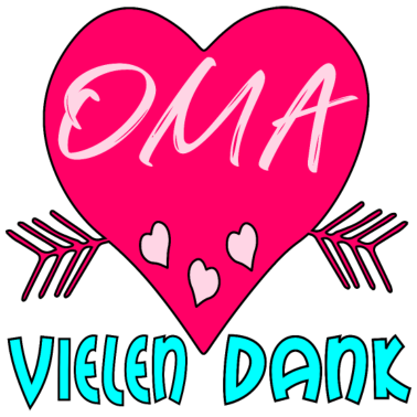 Motiv Vielen Dank OMA DANKESCHÖN