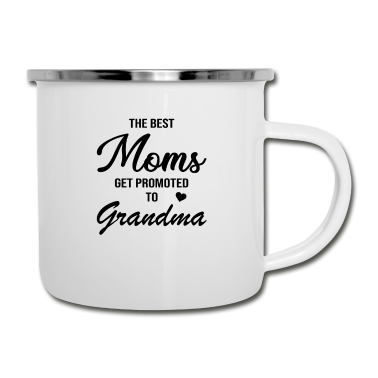 Geburtstagsgeschenk Oma Emaille Tasse - Oma, Oma Geschenk, Großmutter Geschenke, Geschenk fo