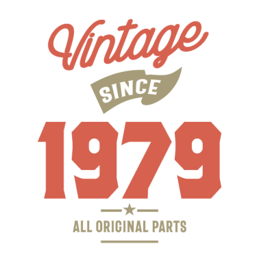 Motiv Made In 1979 Geburtstagsgeschenk