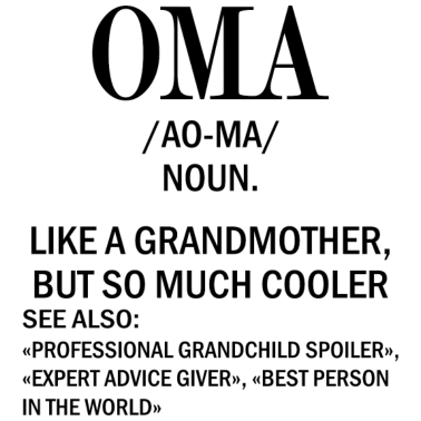 Motiv Oma Deutschland Spruch Familie Geschenk