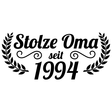 Motiv stolze Oma seit 1994
