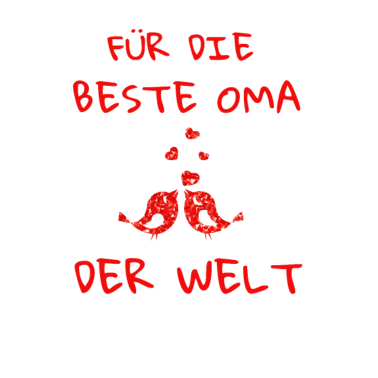 Motiv für die beste OMA der Welt