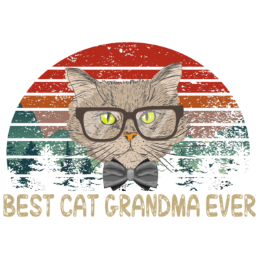 Motiv beste Katze Oma aller Zeiten