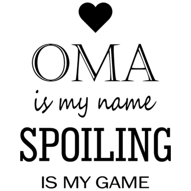 Motiv Oma Liebe Herz Familie Kinder Geschenk