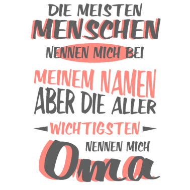 Motiv Oma Mutter Geschenk Familie Kinder Liebe