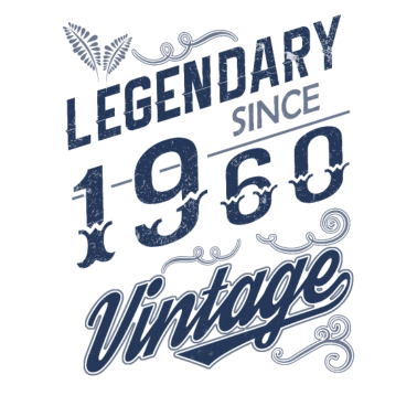 Motiv Legendär seit 1960 Geburtstagsgeschenk für 60er
