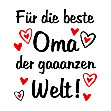 Motiv Beste Oma Tasse Geschenk Geburtstag