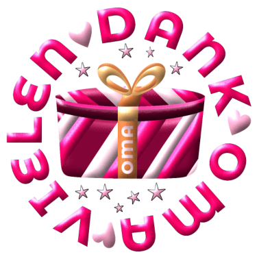 Motiv Vielen Dank Oma Dankeschön Omi DANKE Großmutter