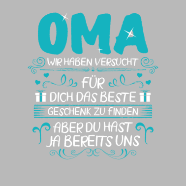Motiv Oma Geschenk Geburtstag Geschenkidee
