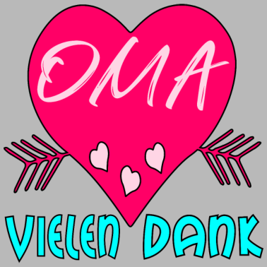 Motiv Vielen Dank OMA DANKESCHÖN