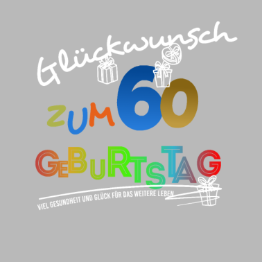 Motiv 60. Geburtstag Geburtstagsgeschenk