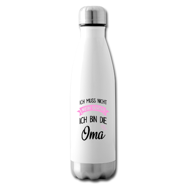 Geburtstagsgeschenk Oma Trinkflasche - Oma Geschenk
