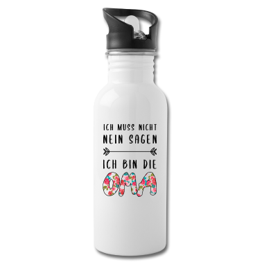 Geburtstagsgeschenk Oma Trinkflasche - Oma Geschenk