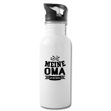 Geburtstagsgeschenk Oma Trinkflasche - Meine Oma ist die Beste
