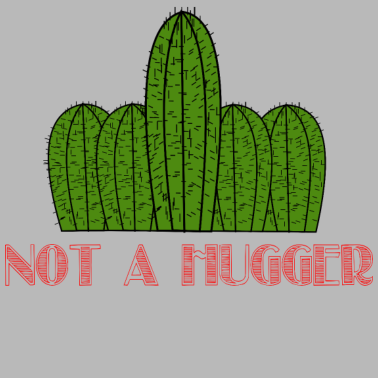 Motiv Geburtstagsgeschenk Keine Klette. Nicht Kuscheln