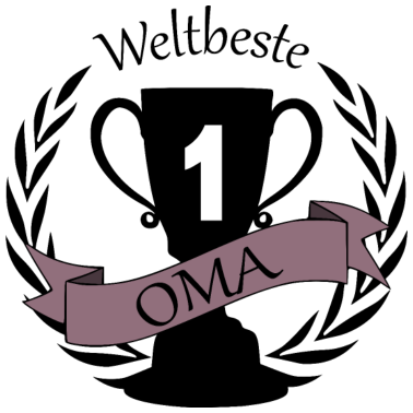 Motiv Weltbeste Oma Pokal