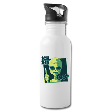 Geburtstagsgeschenk Oma Trinkflasche - 50. Geburtstag Geburtstagsgeschenk Alien Spruch