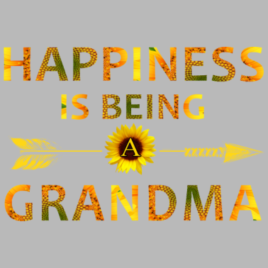 Motiv Glück ist Oma zu sein