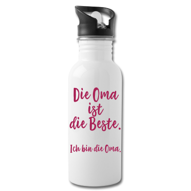 Geburtstagsgeschenk Oma Trinkflasche - Oma ist die Beste Geschenke Spruch