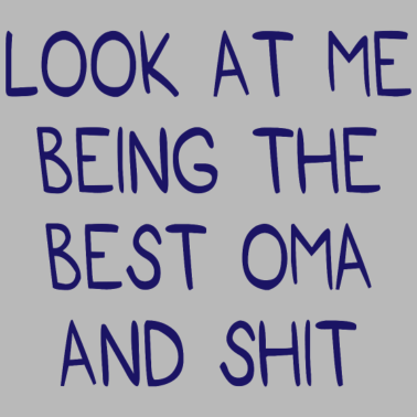 Motiv Oma Spruch Großmutter Familie Geschenk