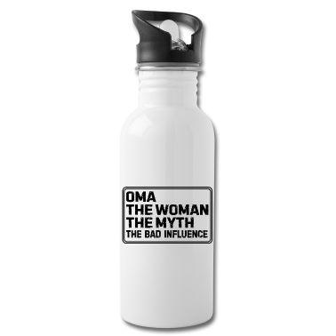 Geburtstagsgeschenk Oma Trinkflasche - Oma Großmutter Familie Spruch Geschenk