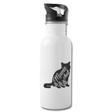 Geburtstagsgeschenk Oma Trinkflasche - Oma T-Shirt, Katze. Geschenk Oma