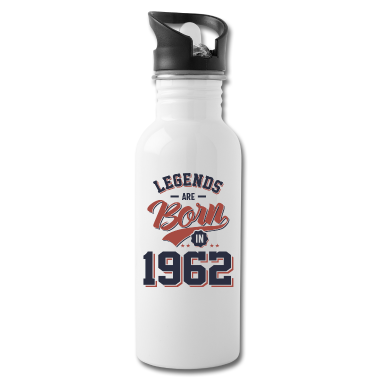 Geburtstagsgeschenk Oma Trinkflasche - Legenden werden 1962 zum Geburtstagsgeschenk geboren