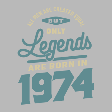 Motiv Legenden seit 1974 Geburtstagsgeschenk