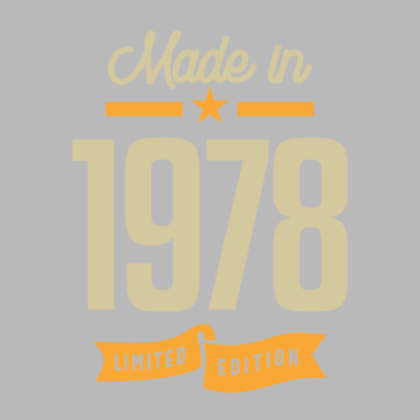 Motiv Vintage seit 1978 Geburtstagsgeschenk