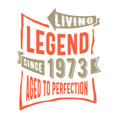 Motiv Legende seit 1973 Geburtstagsgeschenk