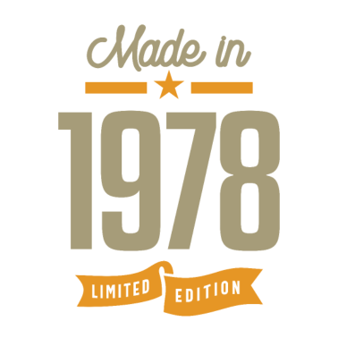Motiv Vintage seit 1978 Geburtstagsgeschenk
