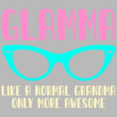 Motiv Glamma Grandma Awesome Spruch Geburtstagsgeschenk