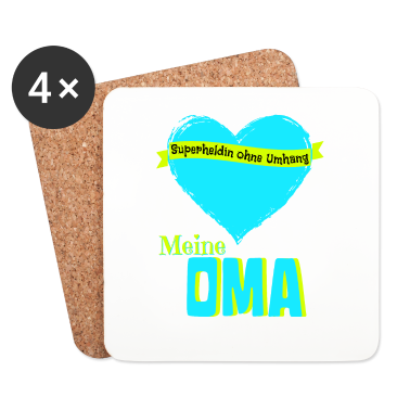 Geburtstagsgeschenk Oma Untersetzer - Muttertagsgeschenk für die Oma Geburtstagsgeschenk