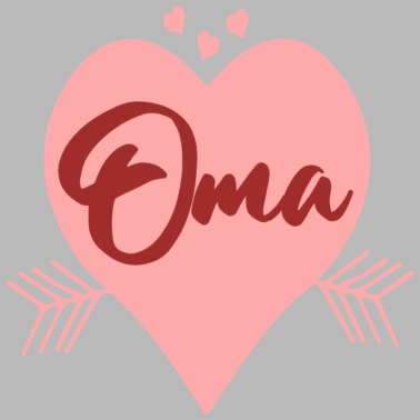 Motiv Oma HERZ DANKESCHÖN