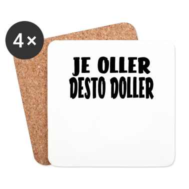 Geburtstagsgeschenk Oma Untersetzer - Lustiges Geburtstagsgeschenk Opa Oma je Oller