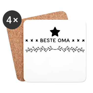 Geburtstagsgeschenk Oma Untersetzer - Oma