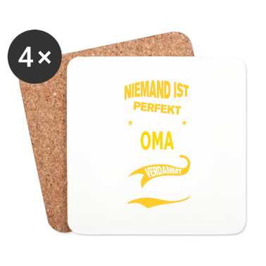 Geburtstagsgeschenk Oma Untersetzer - OMA