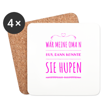 Geburtstagsgeschenk Oma Untersetzer - meine Oma