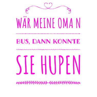 Motiv meine Oma