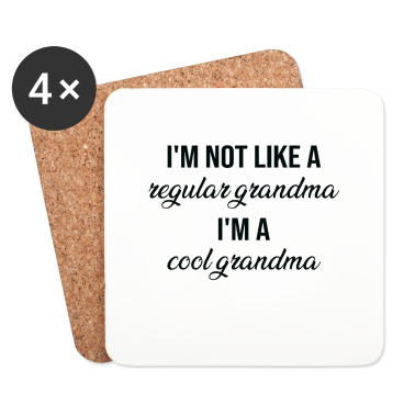 Geburtstagsgeschenk Oma Untersetzer - Oma, Oma Geschenk, Großmutter Geschenke, Geschenk fo
