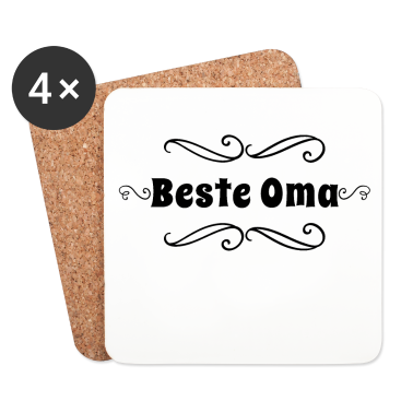 Geburtstagsgeschenk Oma Untersetzer - Beste Oma