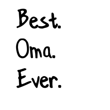 Motiv Best oma ever