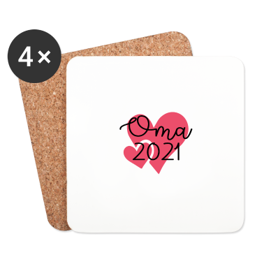 Geburtstagsgeschenk Oma Untersetzer - Oma 2021