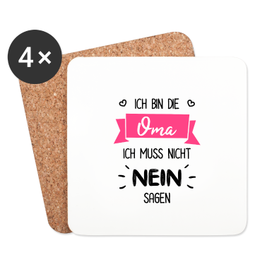Geburtstagsgeschenk Oma Untersetzer - Oma Geschenk