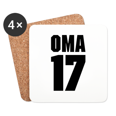 Geburtstagsgeschenk Oma Untersetzer - Oma 17