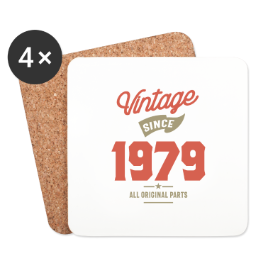 Geburtstagsgeschenk Oma Untersetzer - Made In 1979 Geburtstagsgeschenk