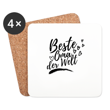 Geburtstagsgeschenk Oma Untersetzer - beste oma der welt