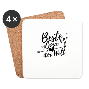 Geburtstagsgeschenk Oma Untersetzer - beste oma der welt