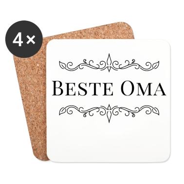 Geburtstagsgeschenk Oma Untersetzer - Beste Oma der Welt