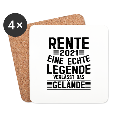 Geburtstagsgeschenk Oma Untersetzer - Rente legende Oma Familie Geschenk